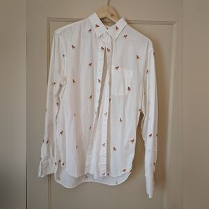 Bonobos button down shirt medium standard fit